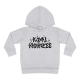 Royal Highness Toddler Hoodie (Black Logo)