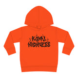 Royal Highness Toddler Hoodie (Black Logo)