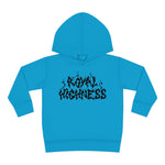 Royal Highness Toddler Hoodie (Black Logo)