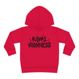 Royal Highness Toddler Hoodie (Black Logo)