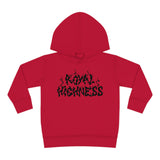 Royal Highness Toddler Hoodie (Black Logo)