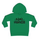 Royal Highness Toddler Hoodie (Black Logo)