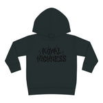 Royal Highness Toddler Hoodie (Black Logo)